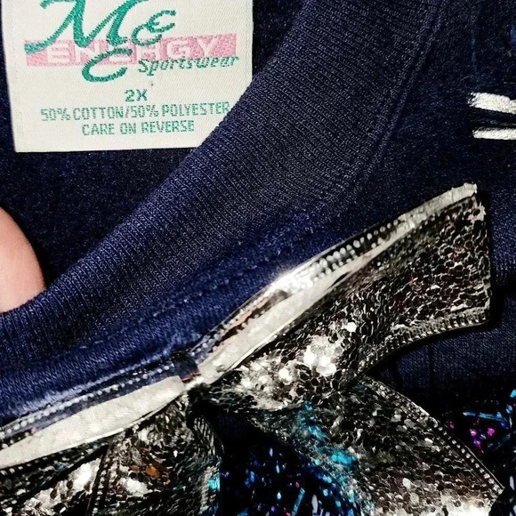 1 of a Kind Custom Handmade Ugly Christmas Sweater Womens Plus 2X 3X Mens XL XXL - Picture 5 of 8